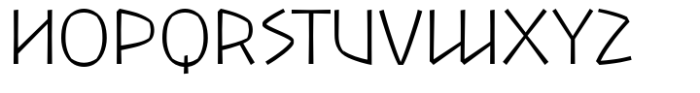 Caudine Medium Font LOWERCASE