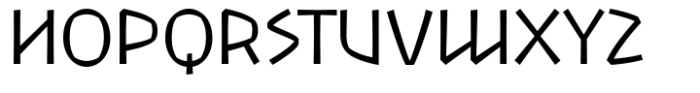 Caudine Semibold Font LOWERCASE
