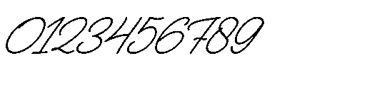 Cauloid Italic Font OTHER CHARS