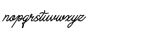 Cauloid Italic Font LOWERCASE