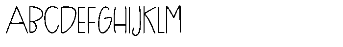 Cause Duo Handwrittten Font UPPERCASE