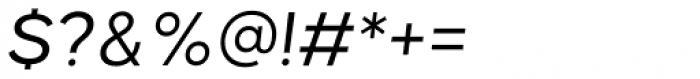 Causten Regular Oblique Font OTHER CHARS