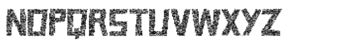 Cave Age Fabric Font UPPERCASE
