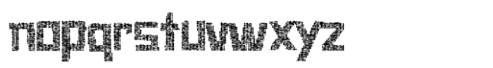 Cave Age Fabric Font LOWERCASE