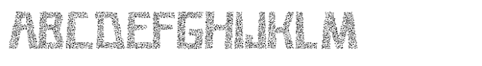 Cave Age Mottle Rough Font UPPERCASE