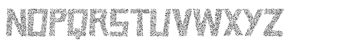 Cave Age Mottle Rough Font UPPERCASE