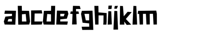 Cave Age Regular Font LOWERCASE