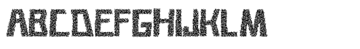 Cave Age Speckle Font UPPERCASE