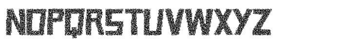 Cave Age Speckle Font UPPERCASE