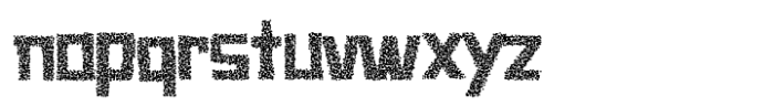 Cave Age Speckle Font LOWERCASE