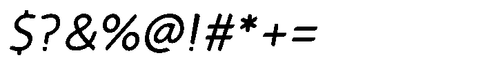 Cavela Cream Italic Font OTHER CHARS