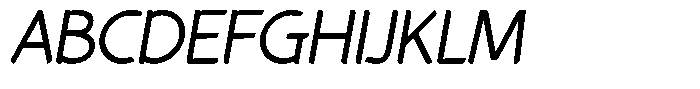 Cavela Cream Italic Font UPPERCASE