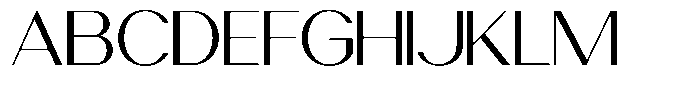 Caveline Font UPPERCASE