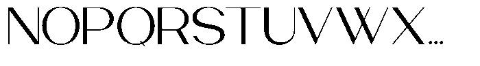 Caveline Font UPPERCASE