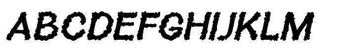 Cavella Italic Font UPPERCASE
