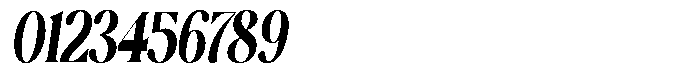 Cavellis Serif Cavellis Black Condensed Italic Font OTHER CHARS