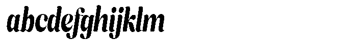 Cavellis Serif Cavellis Black Condensed Italic FONT