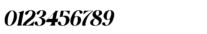Cavellis Serif Cavellis Black Italic Font OTHER CHARS