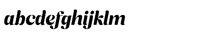 Cavellis Serif Cavellis Black Italic FONT