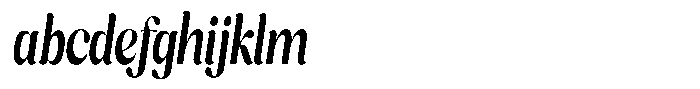 Cavellis Serif Cavellis Bold Condensed Italic FONT