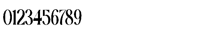 Cavellis Serif Cavellis Bold Condensed Font OTHER CHARS
