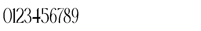Cavellis Serif Cavellis Condensed Font OTHER CHARS