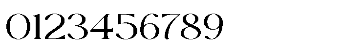 Cavellis Serif Cavellis Expanded Font OTHER CHARS
