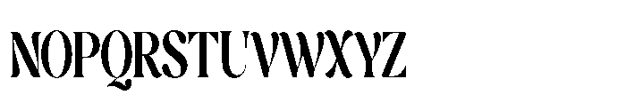 Cavellis Serif Cavellis Extra Bold Condensed Font UPPERCASE