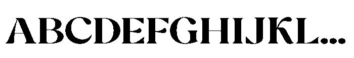 Cavellis Serif Cavellis Extra Bold Expanded Font UPPERCASE