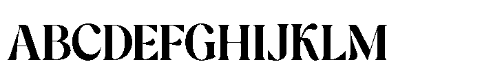 Cavellis Serif Cavellis Extra Bold Font UPPERCASE