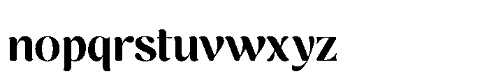 Cavellis Serif Cavellis Extra Bold Font LOWERCASE