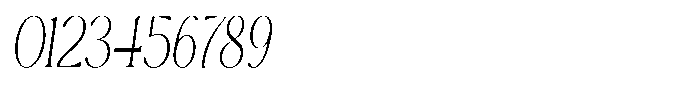 Cavellis Serif Cavellis Extra Light Condensed Italic Font OTHER CHARS