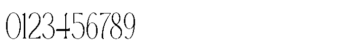 Cavellis Serif Cavellis Extra Light Condensed Font OTHER CHARS