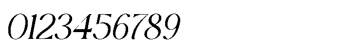 Cavellis Serif Cavellis Italic Font OTHER CHARS