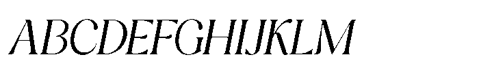 Cavellis Serif Cavellis Italic Font UPPERCASE