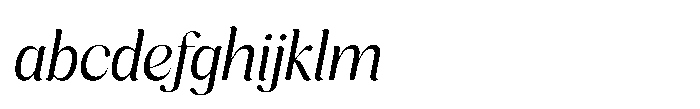 Cavellis Serif Cavellis Italic FONT