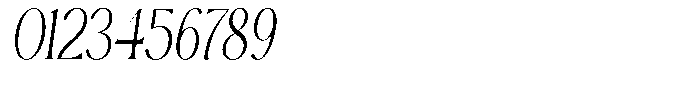 Cavellis Serif Cavellis Light Condensed Italic Font OTHER CHARS