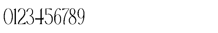Cavellis Serif Cavellis Light Condensed Font OTHER CHARS