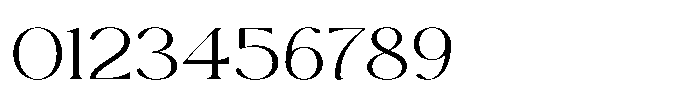 Cavellis Serif Cavellis Light Expanded Font OTHER CHARS