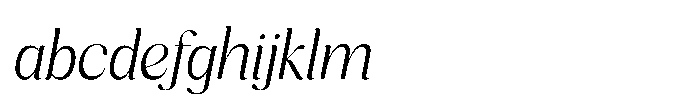 Cavellis Serif Cavellis Light Italic FONT