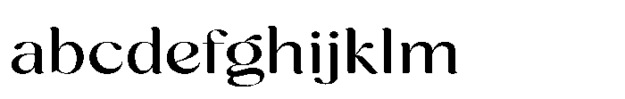 Cavellis Serif Cavellis Medium Expanded FONT