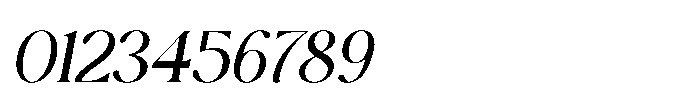 Cavellis Serif Cavellis Medium Italic Font OTHER CHARS