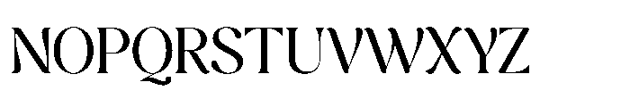 Cavellis Serif Cavellis Medium Font UPPERCASE