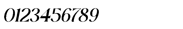 Cavellis Serif Cavellis Semi Bold Italic Font OTHER CHARS