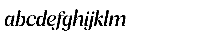 Cavellis Serif Cavellis Semi Bold Italic FONT