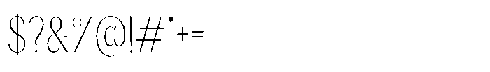 Cavellis Serif Cavellis Thin Condensed Font OTHER CHARS
