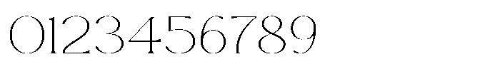 Cavellis Serif Cavellis Variable Thin Font OTHER CHARS