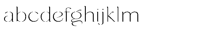 Cavellis Serif Cavellis Variable Thin FONT