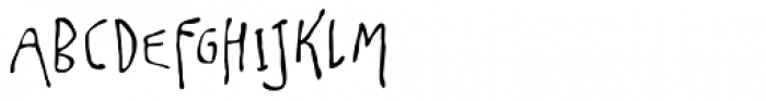 Caveman Light Font UPPERCASE