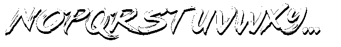 Cavento Shadow Font UPPERCASE